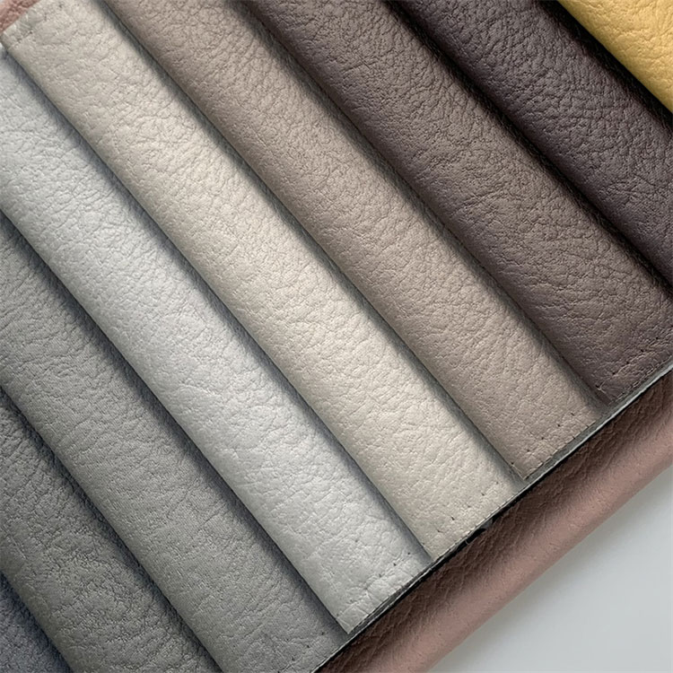 God kvalitet 410gsm modeabl Luxury Soft Technology Leather Faux soffa tyg